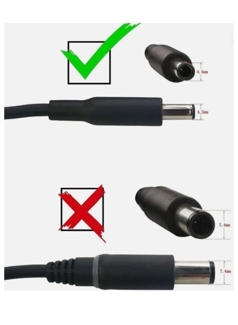 Terabyte 130W Dell  Replacement Laptop charger For Dell XPS 15 9530 Precision M3800, 5530, 06TTY6 6TTY6 ADP-130EB BA 19.5V 6.7A 4.5 X 3.0mm DA130PM130 - Image 3